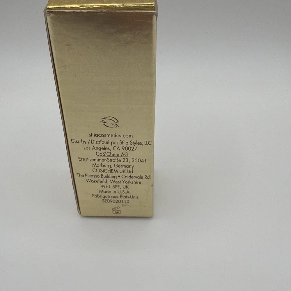 Stila Heaven's Dew Gel Lip‎ Oil Stardust 5.35mL New In Box Gold Glitter